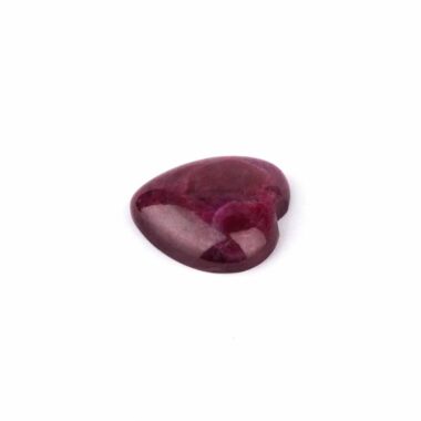 Rubin Herz Ø 25 mm in einzigartiger und bester Qualität und Farbe Edelsteine Heilsteine bei Wunderstein24