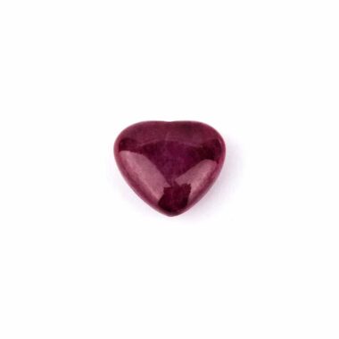 Rubin Herz Ø 20 mm in einzigartiger und bester Qualität und Farbe Edelsteine Heilsteine bei Wunderstein24