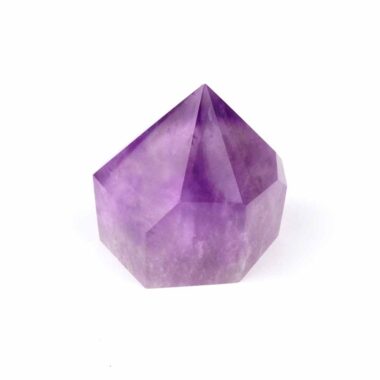 Amethyst Spitze Höhe 51 mm transparent aus Maraba | Brasilien in sehr schöner Farbe Edelsteine Heilsteine bei Wunderstein24