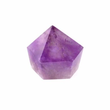 Amethyst Spitze Höhe 49 mm transparent aus Maraba | Brasilien in sehr schöner Farbe Edelsteine Heilsteine bei Wunderstein24