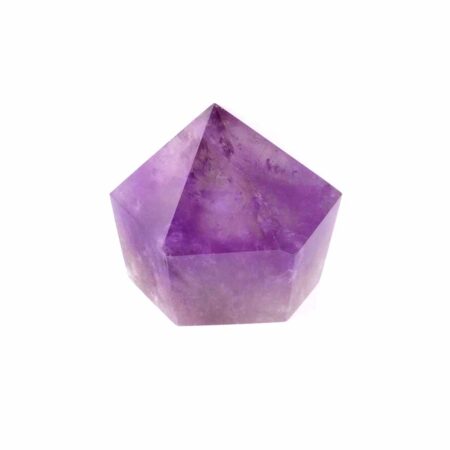 Amethyst Spitze Höhe 49 mm transparent aus Maraba | Brasilien in sehr schöner Farbe Edelsteine Heilsteine bei Wunderstein24