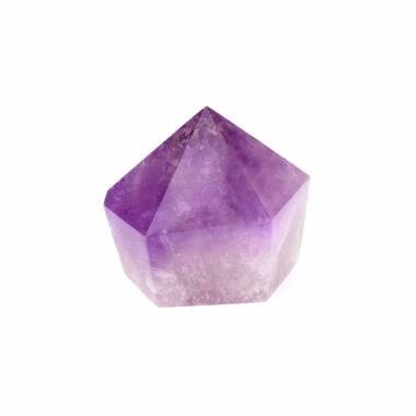 Amethyst Spitze Höhe 49 mm transparent aus Maraba | Brasilien in sehr schöner Farbe Edelsteine Heilsteine bei Wunderstein24
