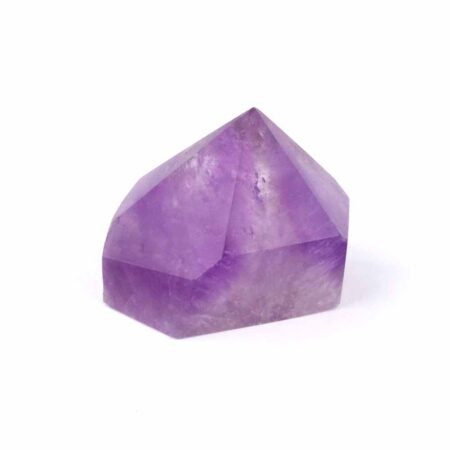 Amethyst Spitze Höhe 49 mm transparent aus Maraba | Brasilien in sehr schöner Farbe Edelsteine Heilsteine bei Wunderstein24