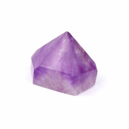 Amethyst Spitze Höhe 49 mm transparent aus Maraba | Brasilien in sehr schöner Farbe Edelsteine Heilsteine bei Wunderstein24