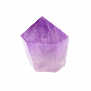 Amethyst Spitze Höhe 56 mm transparent aus Maraba | Brasilien in sehr schöner Farbe Edelsteine Heilsteine bei Wunderstein24