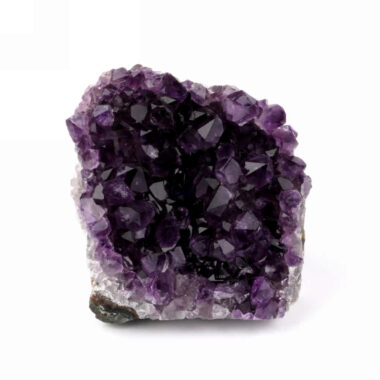 große Amethyst Stufe mit Standfläche aus Uruguay in bester Farbe Edelsteine Heilsteine bei Wunderstein24