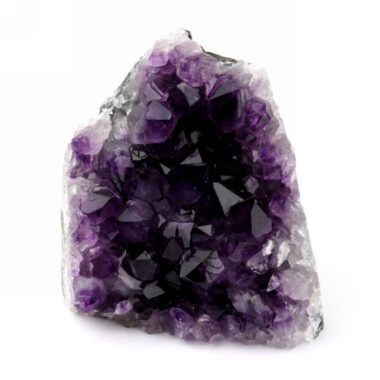 große Amethyst Stufe mit Standfläche aus Uruguay in bester Farbe Edelsteine Heilsteine bei Wunderstein24