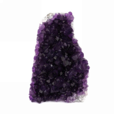 große Amethyst Stufe mit Standfläche aus Uruguay in bester Farbe Edelsteine Heilsteine bei Wunderstein24