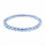 Bernstein Ø 6 mm Kugel | Perlen Armband flexibel und dehnbar Edelsteine Heilsteine bei Wunderstein24