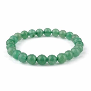 Aventurin grün Ø 6 mm Kinder Kugel | Perlen Edelstein Armband flexibel und dehnbar Edelsteine Heilsteine bei Wunderstein24
