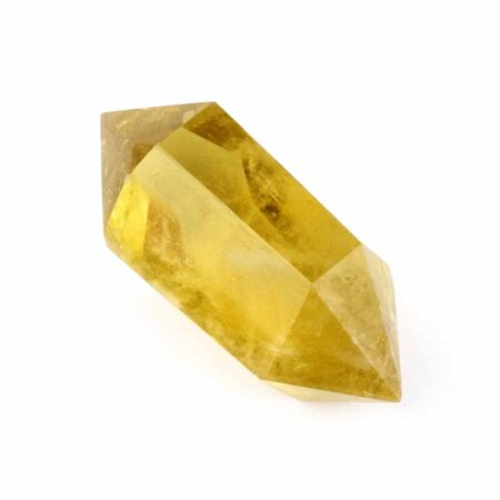 Citrin Natur Doppelender Länge 75 mm transparent in sehr schöner Farbe Edelsteine Heilsteine bei Wunderstein24