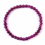 Rubin Ø 5 mm Kugel Armband flexibel und dehnbar in bester Qualität und Farbe Edelsteine Heilsteine bei Wunderstein24