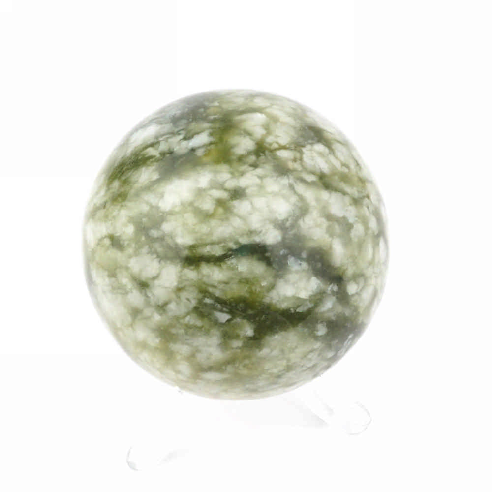 Jade | Serpentin Kugel Ø ca. 60 mm in bester Qualität und Farbe Edelsteine Heilsteine bei Wunderstein24
