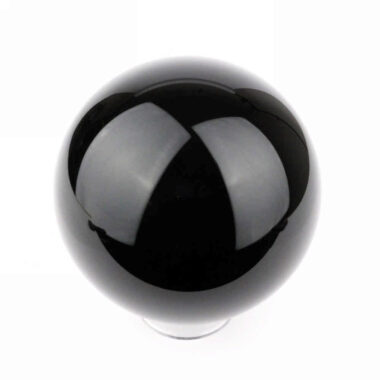 große Obsidian Kugel schwarz Ø ca. 113 mm aus Mexiko in bester Qualität und Farbe Edelsteine Heilsteine bei Wunderstein24