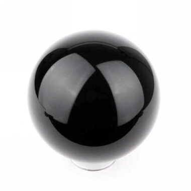 große Obsidian Kugel schwarz Ø ca. 111 mm aus Mexiko in bester Qualität und Farbe Edelsteine Heilsteine bei Wunderstein24