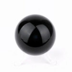 Obsidian Kugel schwarz Ø ca. 54 mm aus Mexiko in bester Qualität und Farbe Edelsteine Heilsteine bei Wunderstein24