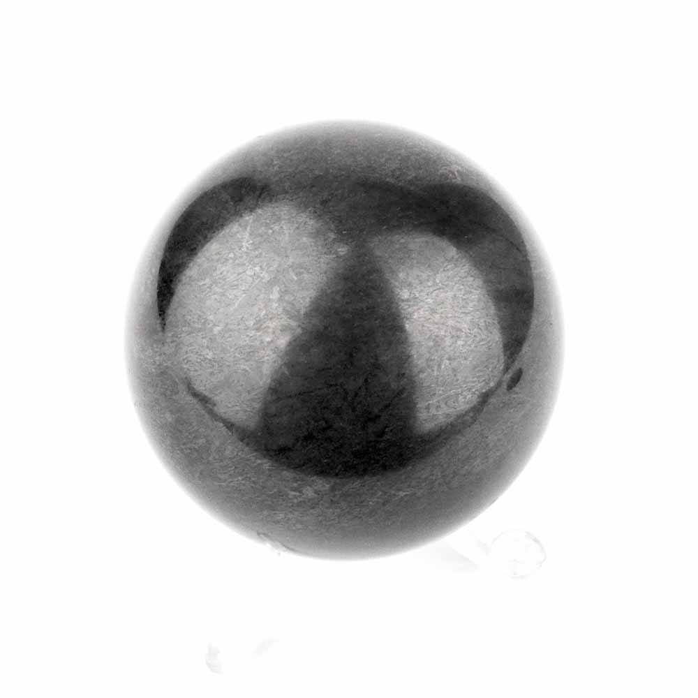 Schungit Kugel aus Karelien Ø 56 mm in sehr guter Qualität Edelsteine Heilsteine bei Wunderstein24
