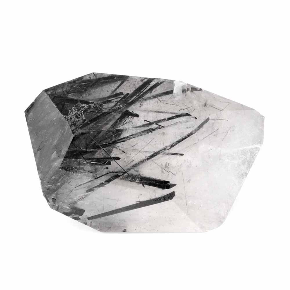 Turmalinquarz Kristall | Freiform Ø 87 mm in glasklarer, bester Qualität Edelsteine Heilsteine bei Wunderstein24